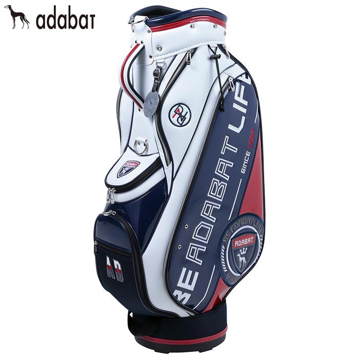 ゴルフ キャディバッグ トリコロール 9型 3点式 キャディバッグ3点式 9
