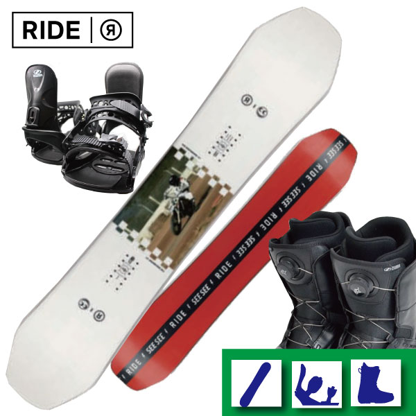 楽天市場】スノーボード 3点セット（ブランドライド）（ボード