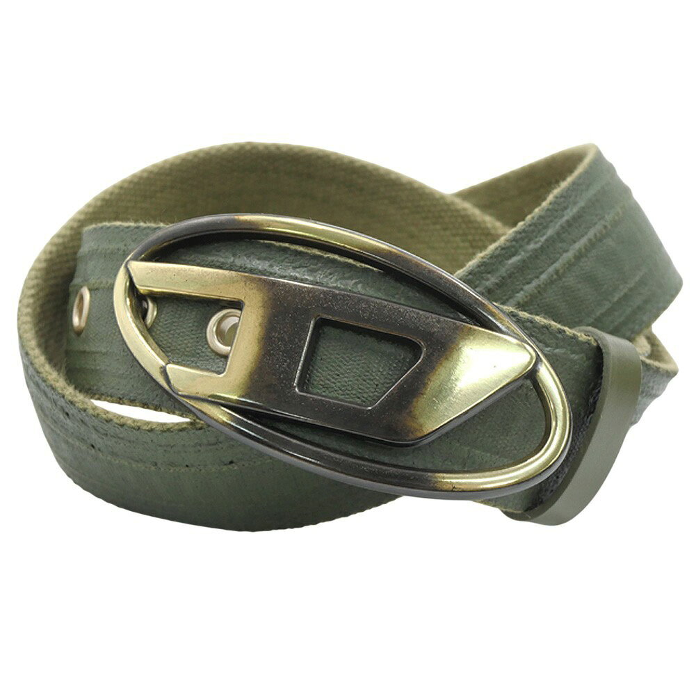 楽天市場】メンズベルト（ブランドディーゼル・カラーカーキグリーン