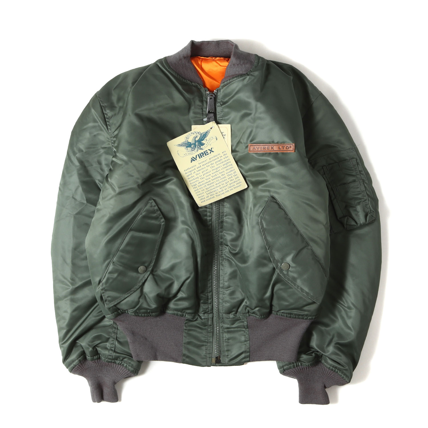 楽天市場】フライトジャケット（原産国/製造国アメリカ）の通販