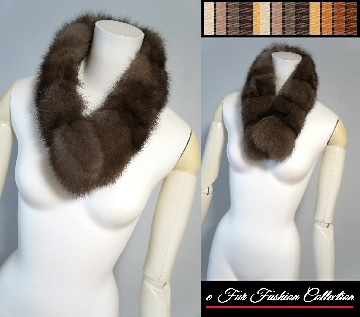 楽天市場】ロシアンセーブルマフラーの通販