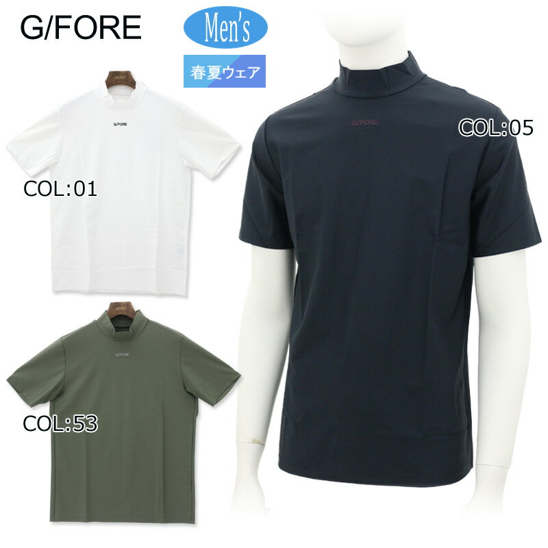 G/FORE ジーフォア Mサイズモックネック スエット トレーナー 新品未