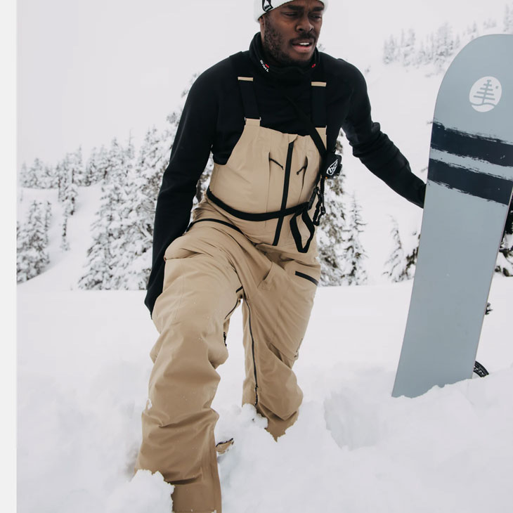 楽天市場】バートン ak gore－tex 3l freebird bib pantの通販