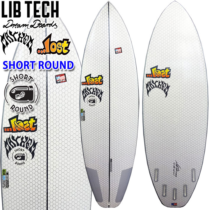楽天市場】libtech lost short round 5'8 surfboardの通販