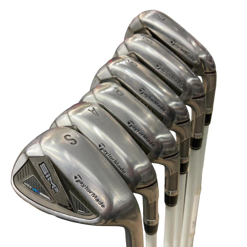 楽天市場】テーラーメイド レディース sim2 max アイアンセットの通販