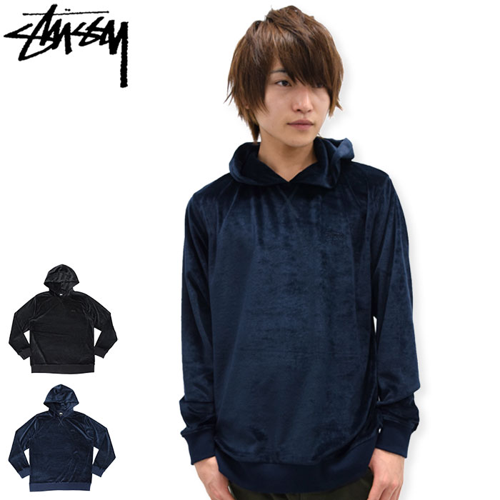 楽天市場】stussy パーカー（カラーネイビー）（メンズファッション