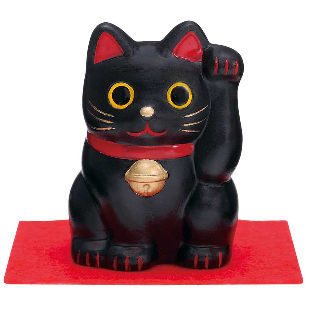 楽天市場】黒 左手 招き猫の通販