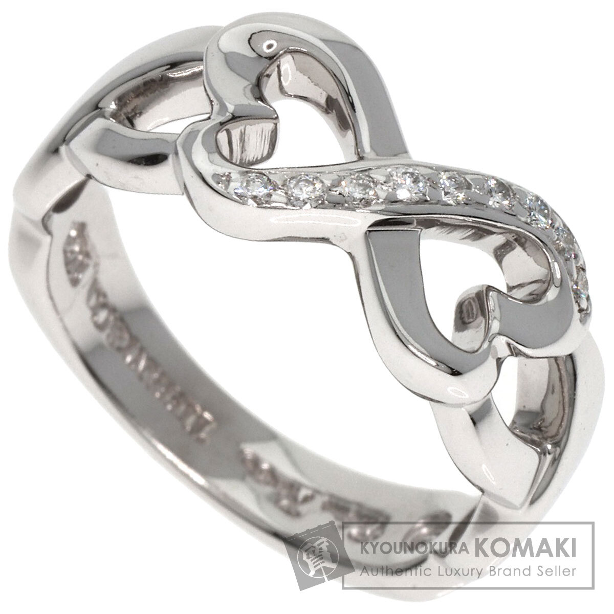 楽天市場】ダブルラビングハート ティファニー リングの通販