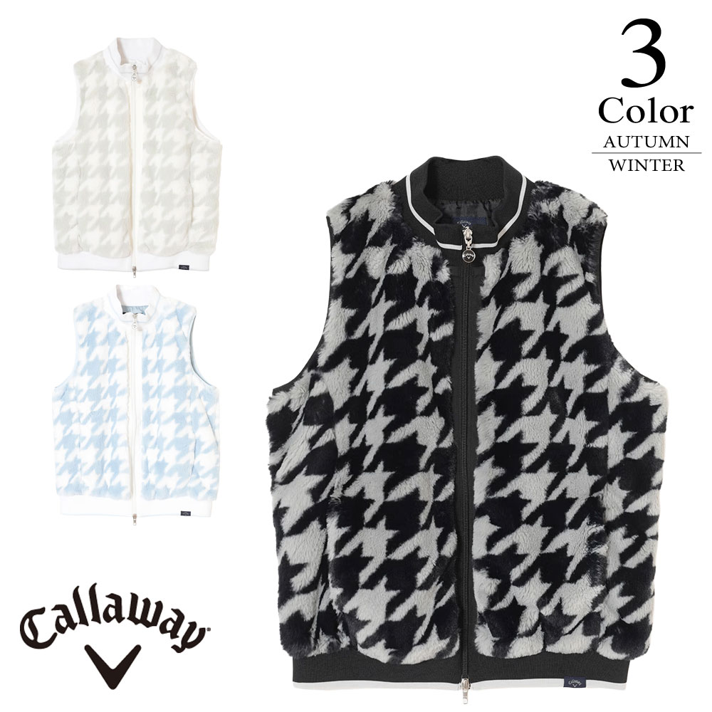 楽天市場】ファー ベスト（ブランドキャロウェイ）（レディースウェア