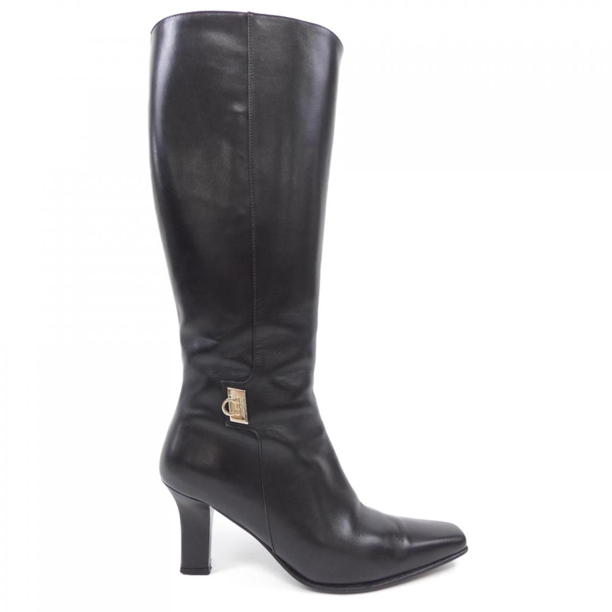 フェラガモ FERRAGAMO レイン ブーツ 長靴 フェラガモ FERRAGAMO