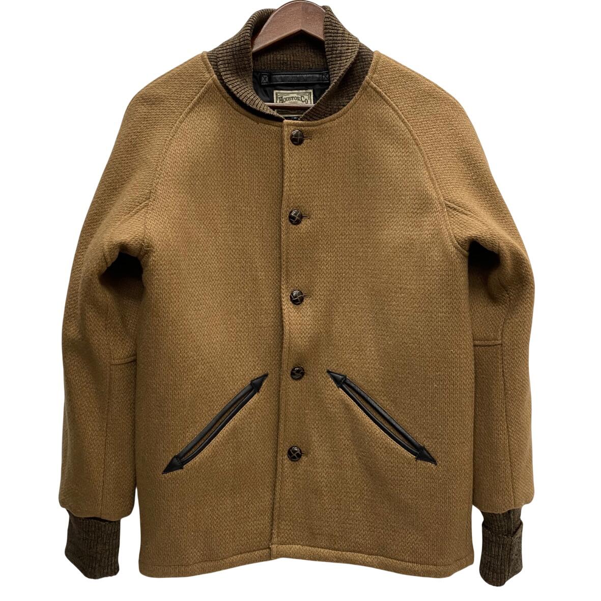 b*8様 HOUSTON バーシティジャケット 袖革 スタジャン ファラオコート