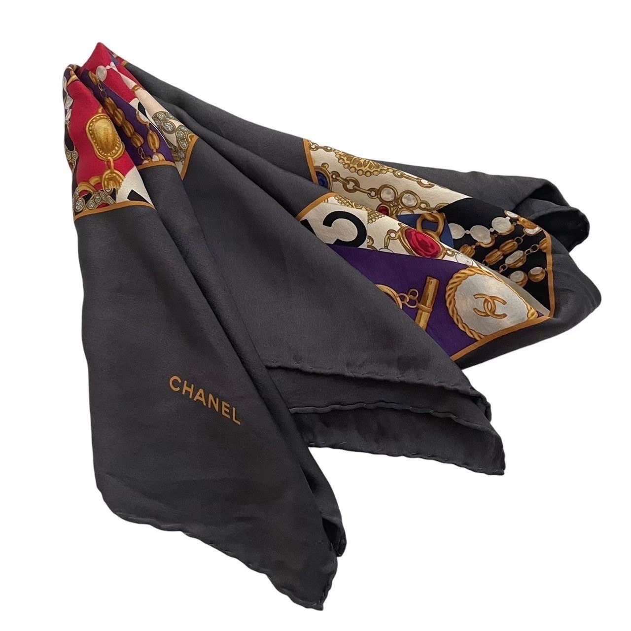 楽天市場】スカーフ 大判 ブランド（ブランドシャネル）（バッグ・小物