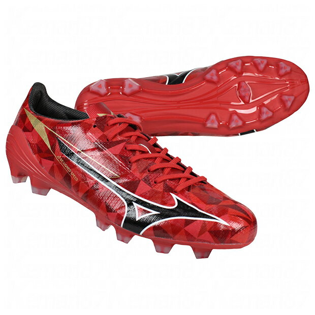 楽天市場】ミズノ スパイク アルファー（カラーレッド）の通販