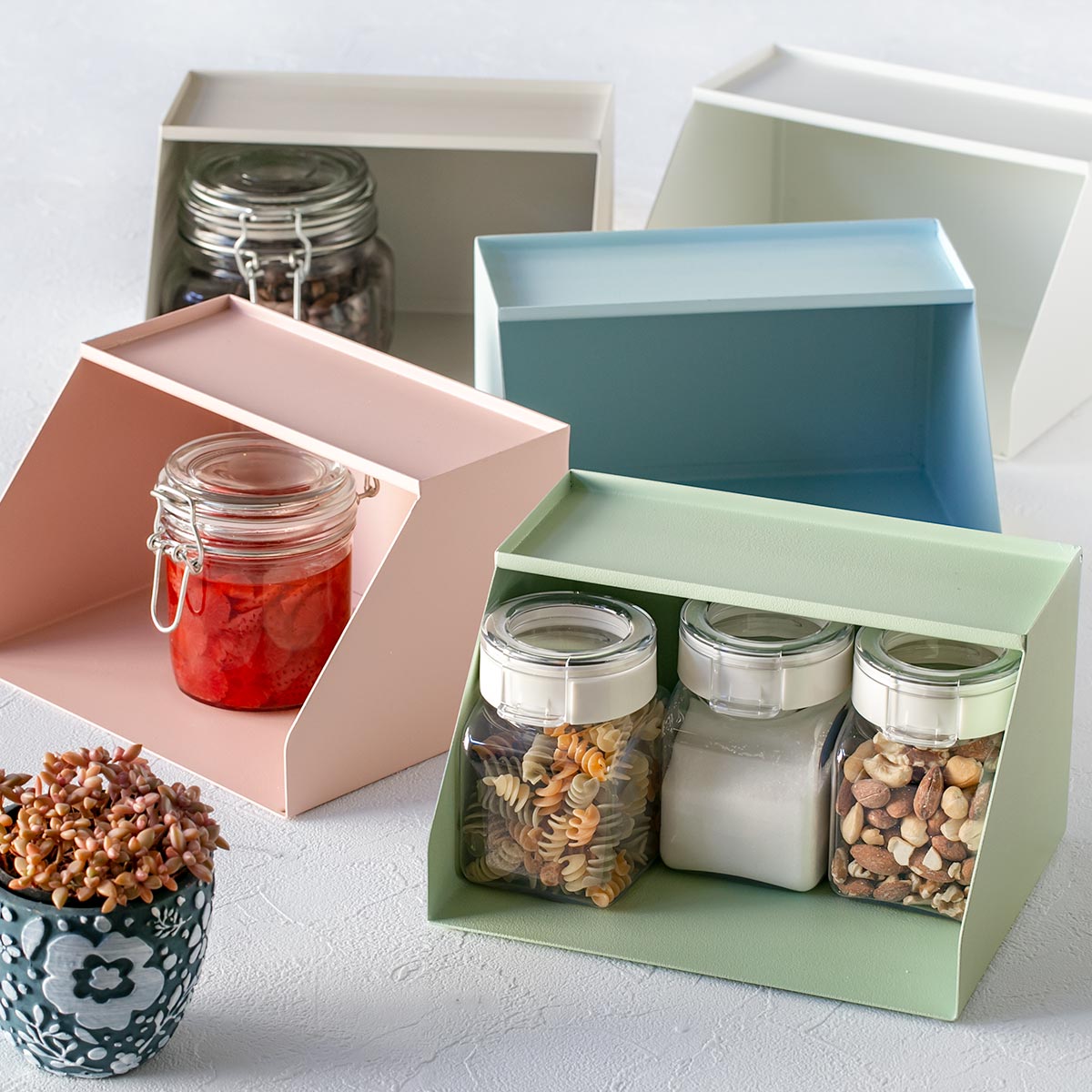 楽天市場】スパイスラック（カラーピンク）（キッチン用品・食器・調理