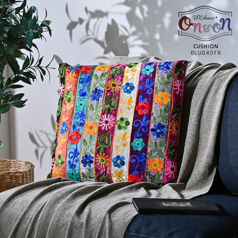 楽天市場】パッチワーク（クッション・座布団｜インテリア・寝具・収納