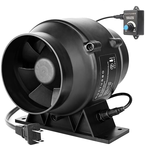 楽天市場】ducturbo 中間取付形ダクトファン 100mm 強力の通販