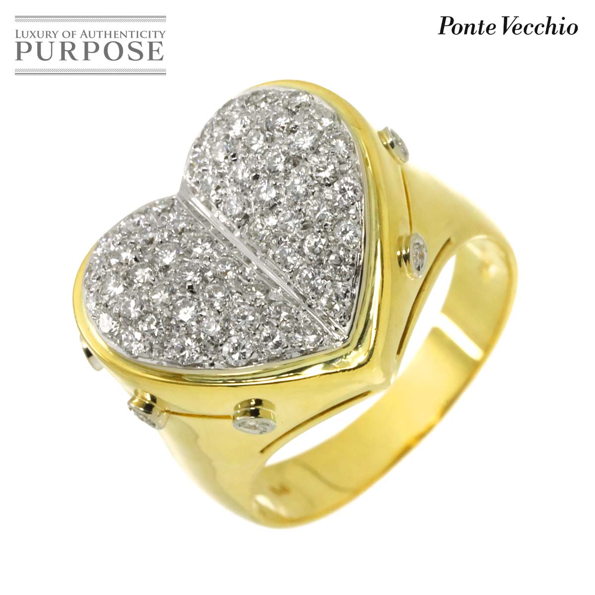 楽天市場】ポンテヴェキオ ハート リングの通販