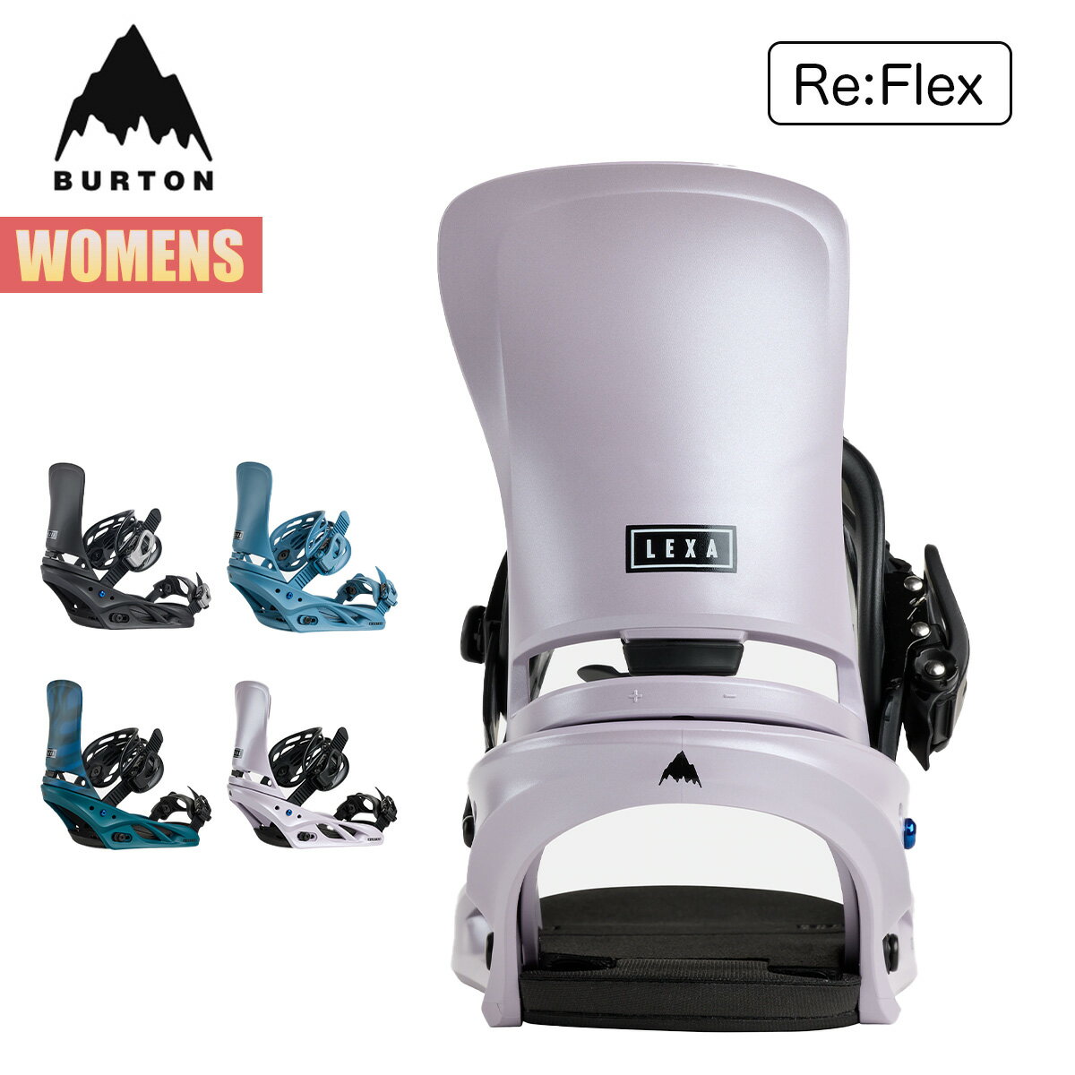 楽天市場】BURTON LEXA（サイズ（スノーボードビンディング）S