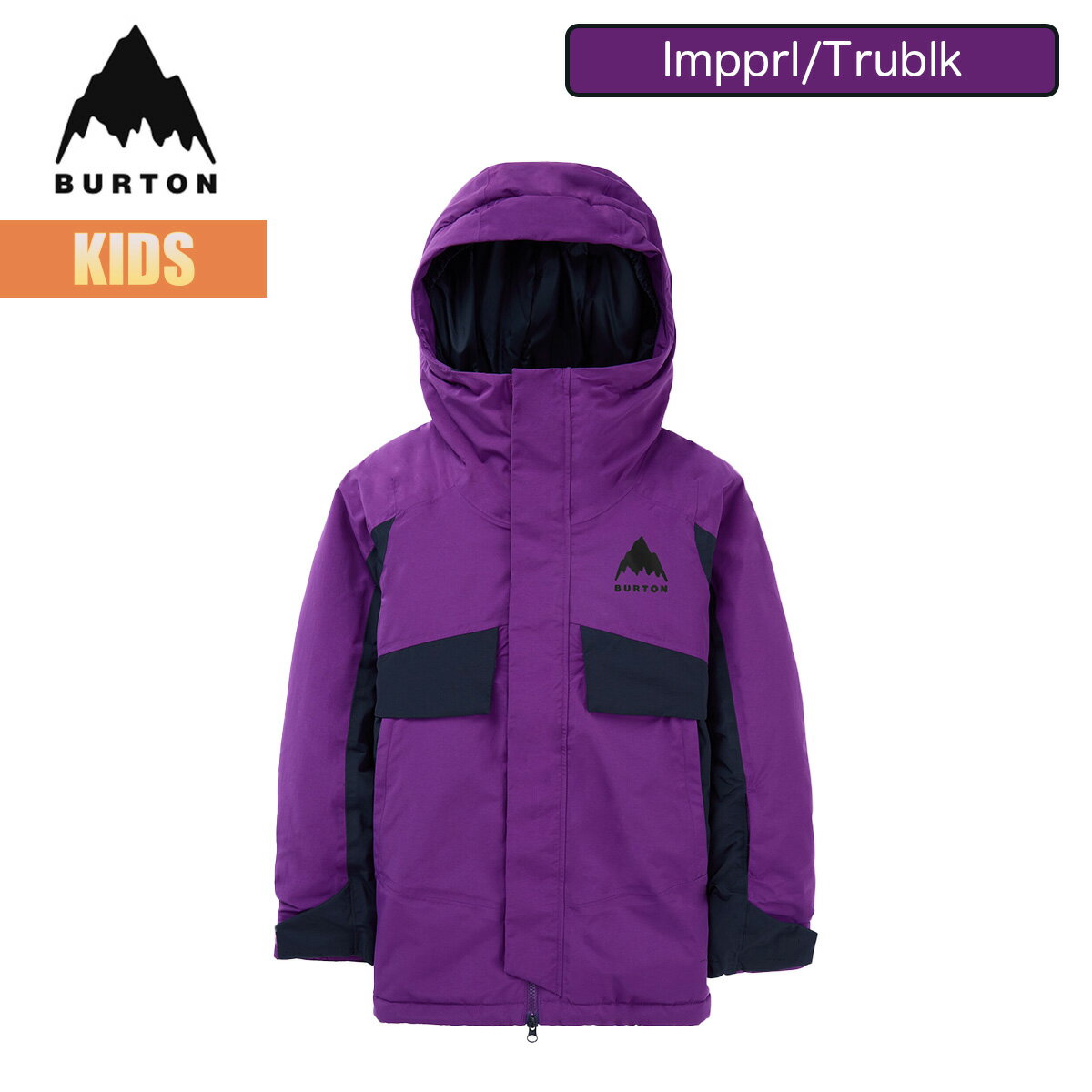 Burton 子ども用スノーウェア ピンク/紫 3T w26jp-243121-18.jpg