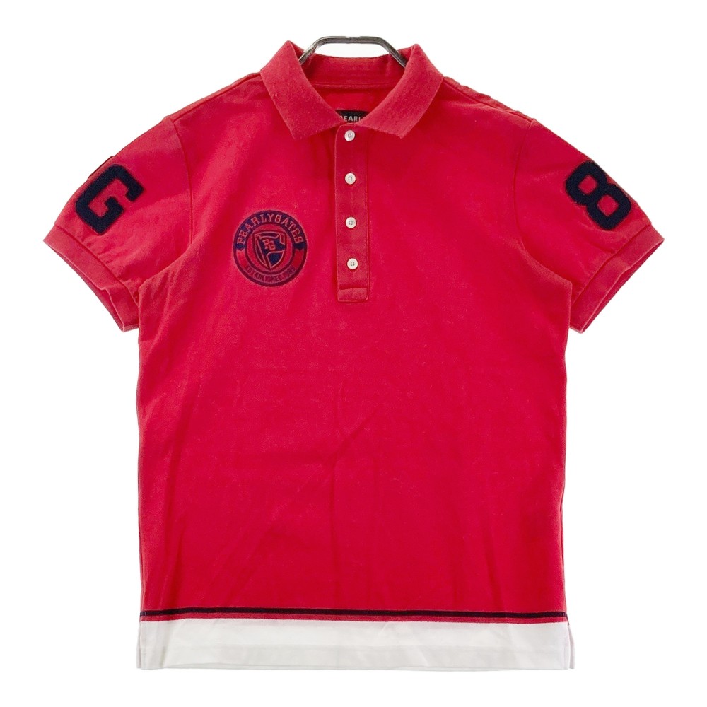 楽天市場】パーリーゲイツ ポロシャツ メンズ（カラーレッド