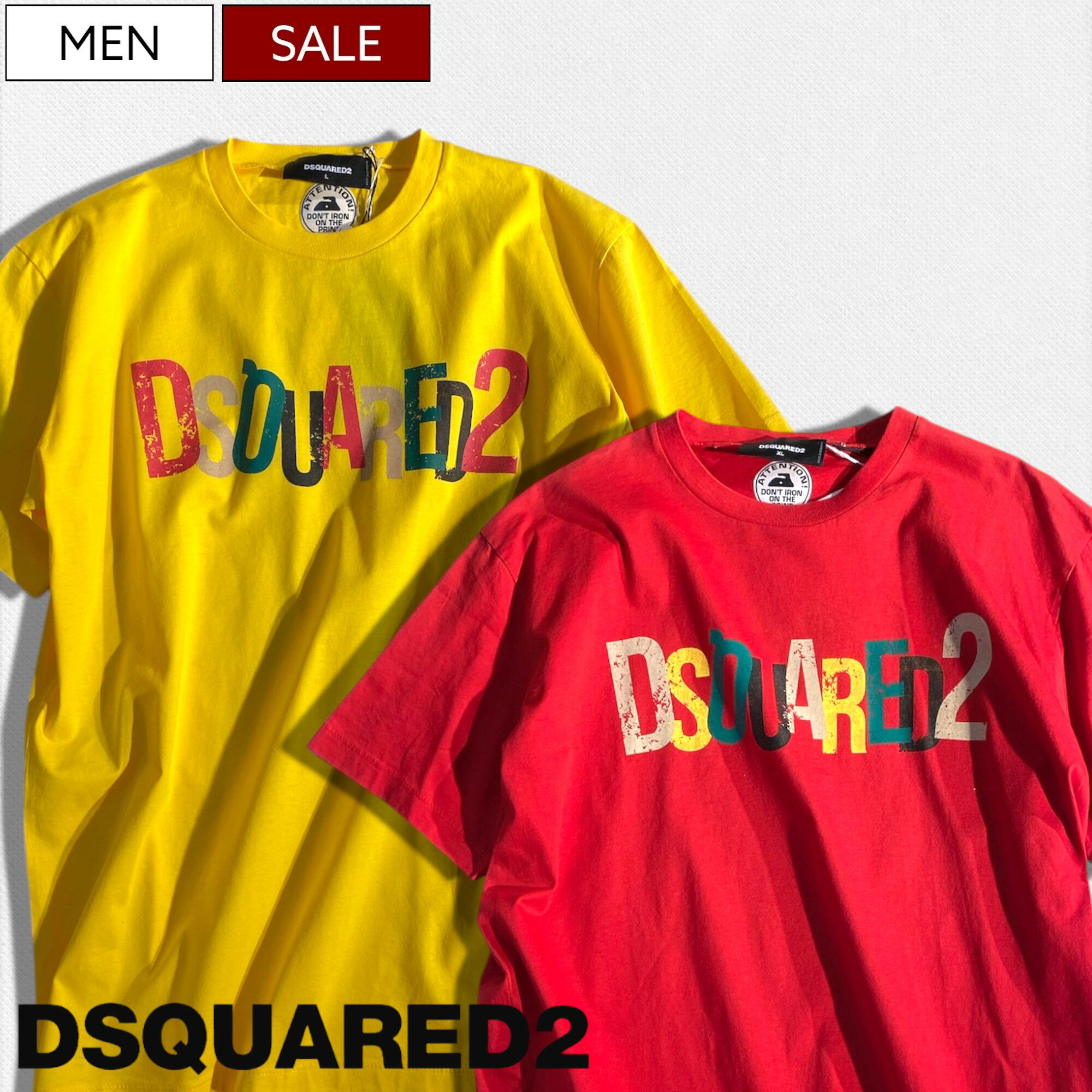 楽天市場】ディースクエアード tシャツ（カラーイエロー）の通販