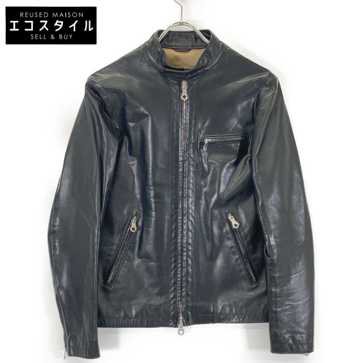 楽天市場】cinquanta シングルライダースジャケット（メンズ