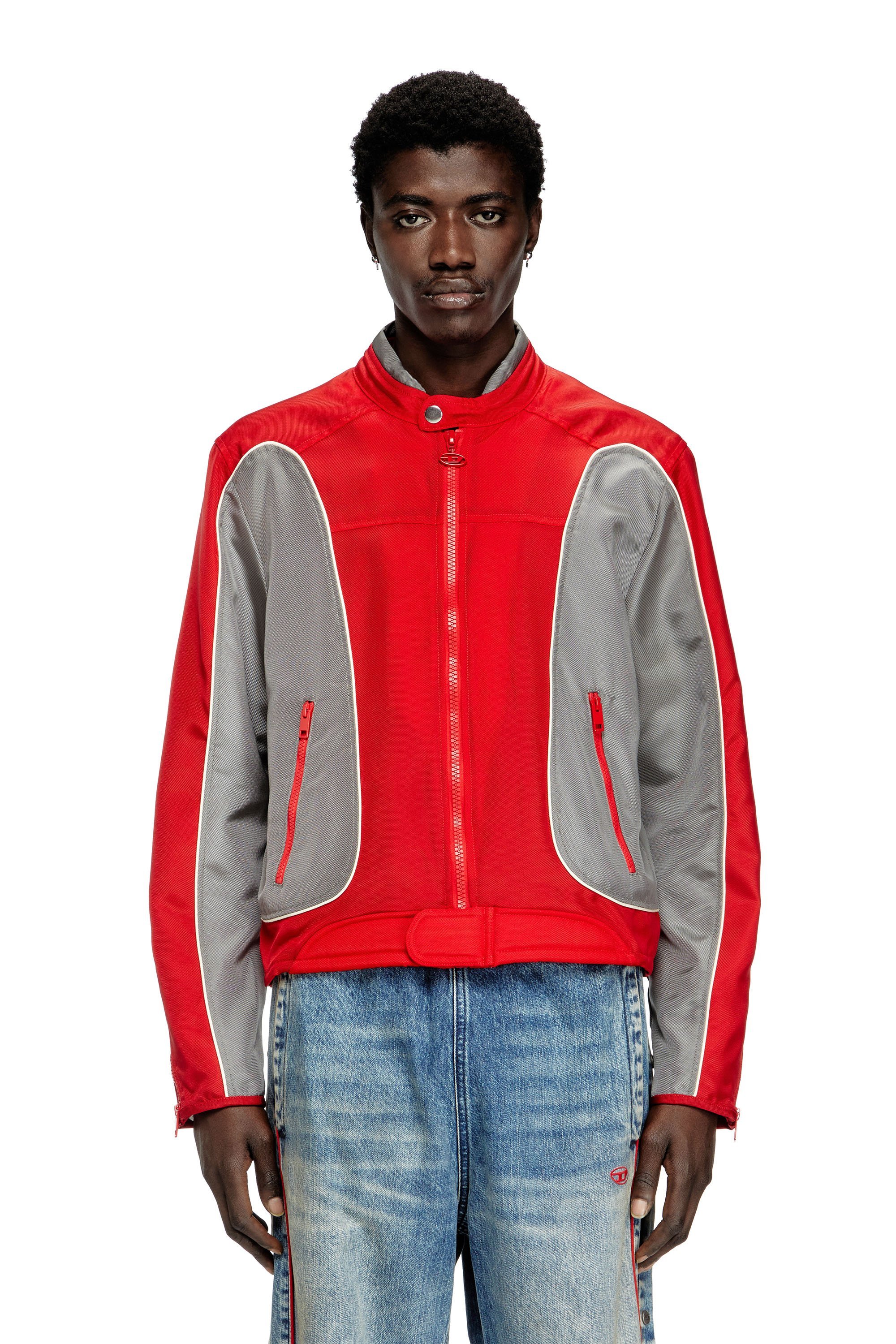 楽天市場】DIESEL ジャケット（カラーレッド）（メンズファッション