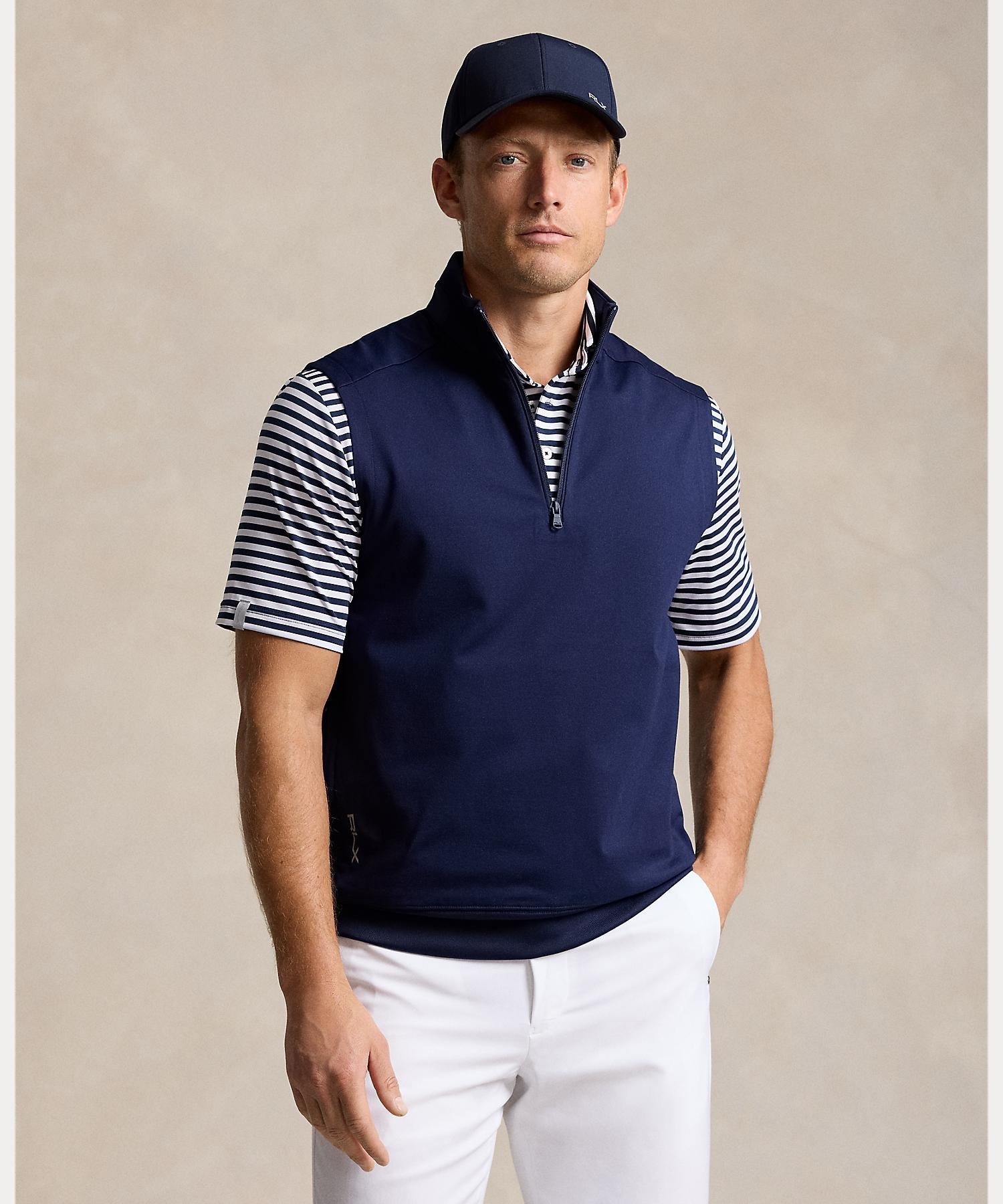 新品タグ付PoloGolf ポロゴルフゴルフウェアキルティングベストメンズL