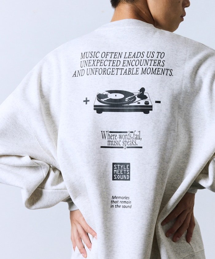 楽天市場】バックプリント（カラーグレー）（スウェット・トレーナー