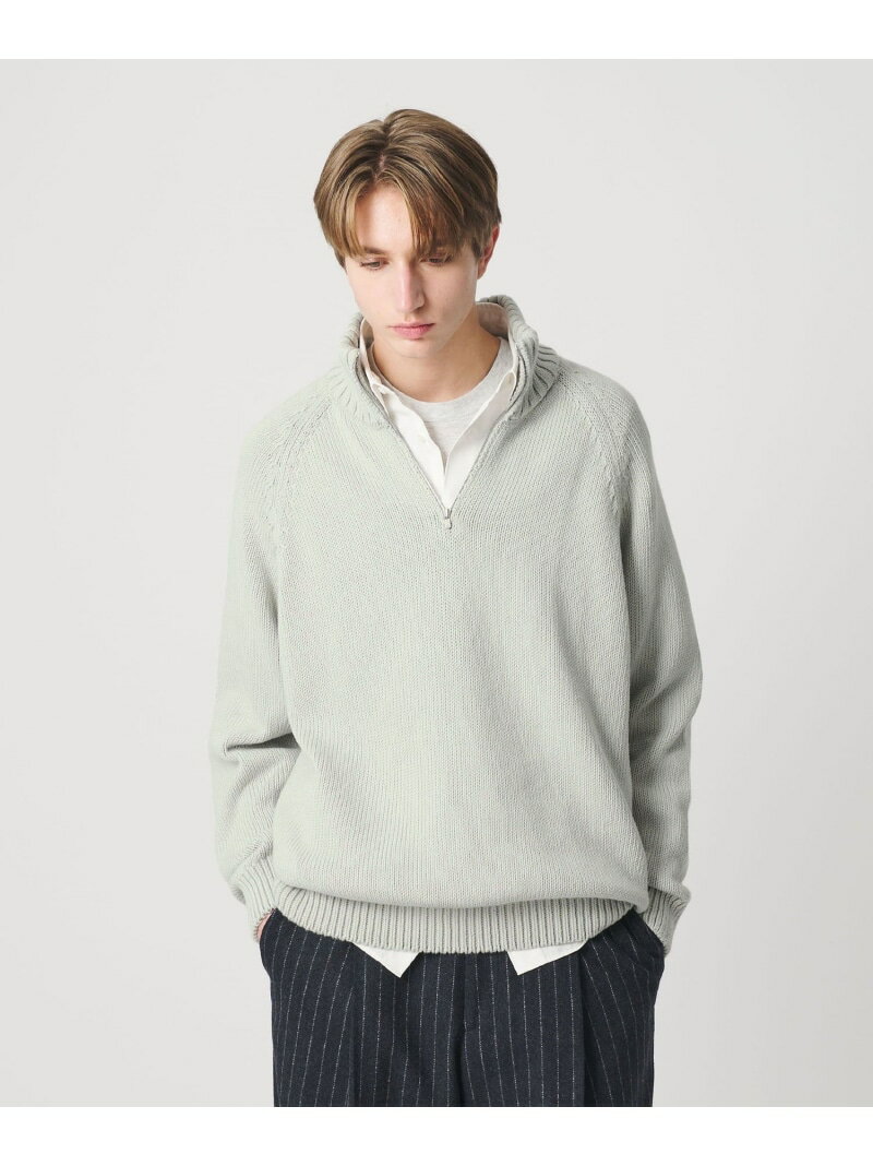 楽天市場】セーター ハーフジップ（ブランドビューティ&ユース