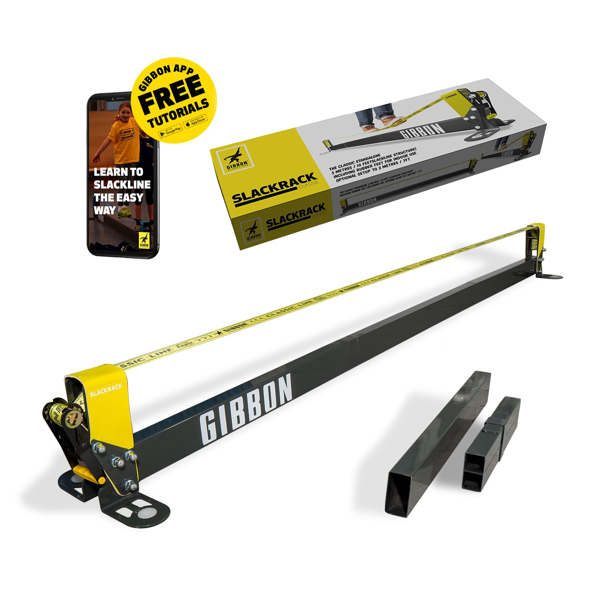 楽天市場】スラックライン gibbon クラシック セットの通販