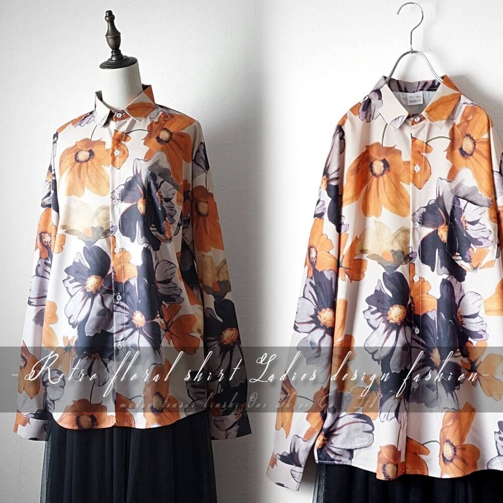 楽天市場】花柄 ヴィンテージ（シャツ・ブラウス｜トップス