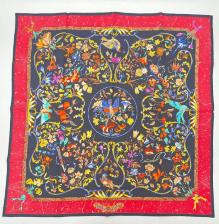 楽天市場】エルメス スカーフ 西洋の石細工 東洋の通販