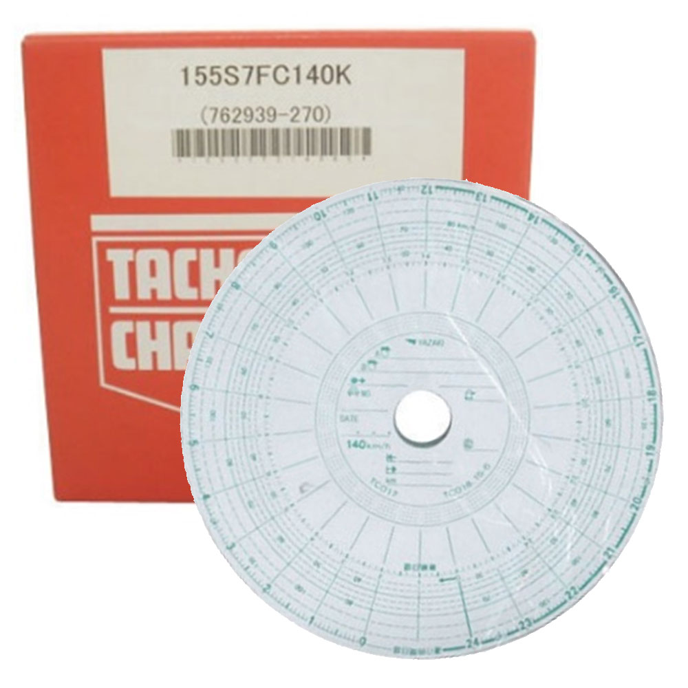 矢崎総業株式会社タコグラフ用チャート紙120K用S7用100枚入30個