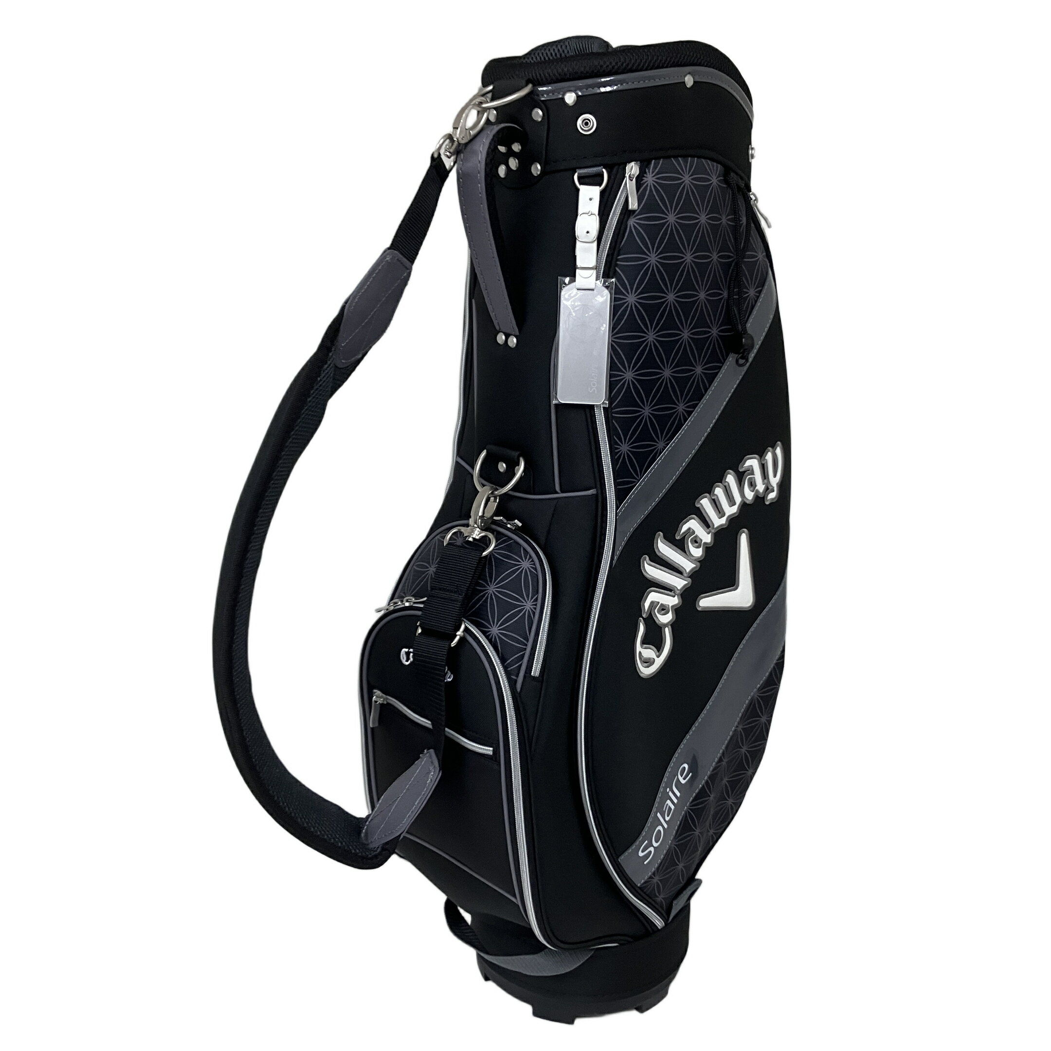 Callaway/キャロウェイ エナメルキャディバッグ9型【ネイビー】中古