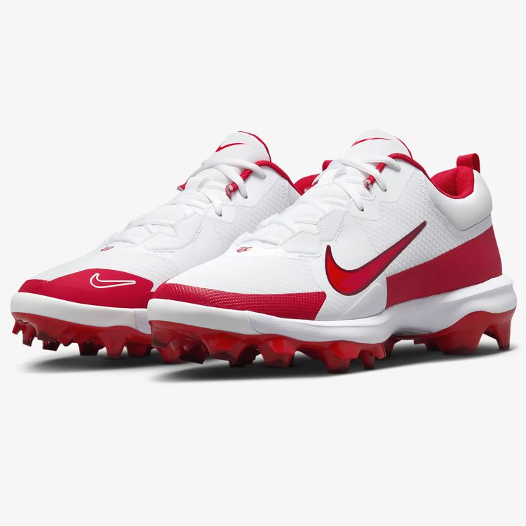 楽天市場】野球 スパイク 白 赤（ブランドナイキ）の通販
