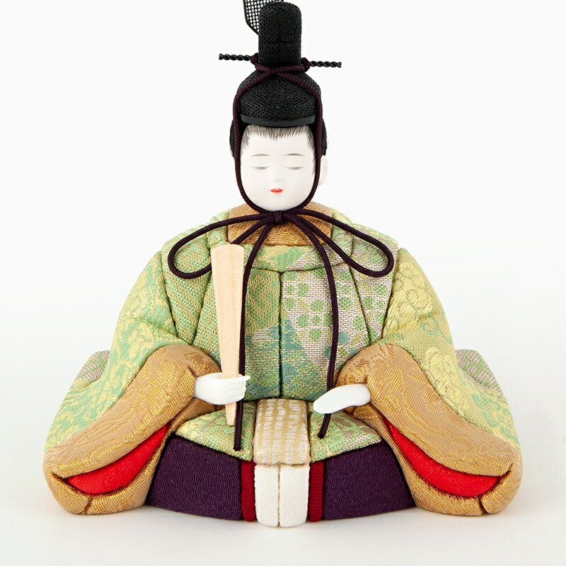 雛人形 コンパクト 一秀 ひな人形 木目込人形飾り 三段飾り 十人飾り