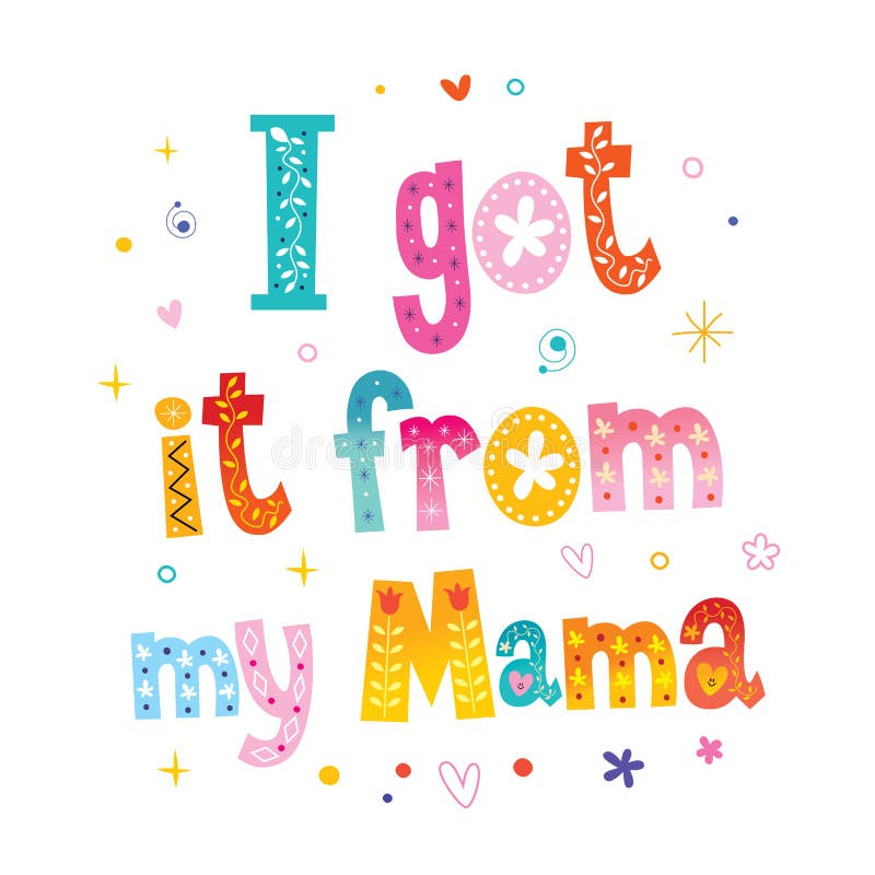 Mama Mama Stock Illustrations – 26,991 Mama Mama Stock