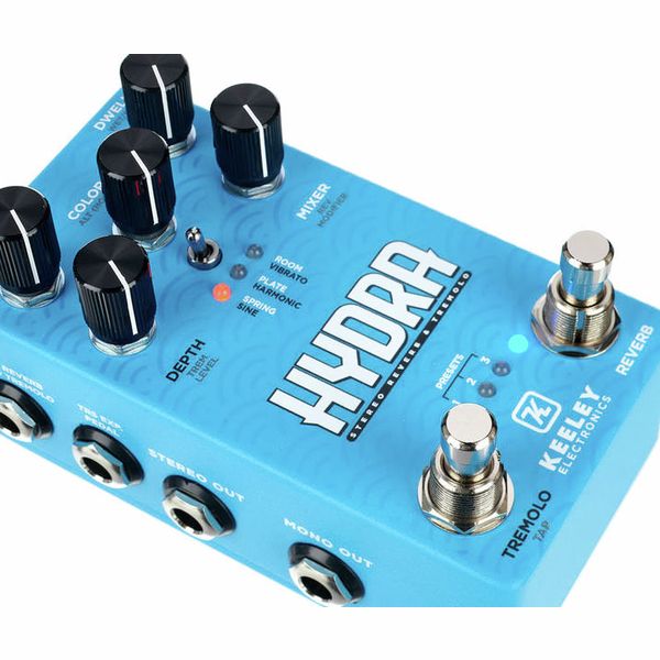 Keeley Hydra Stereo Reverb / Tremolo – United States