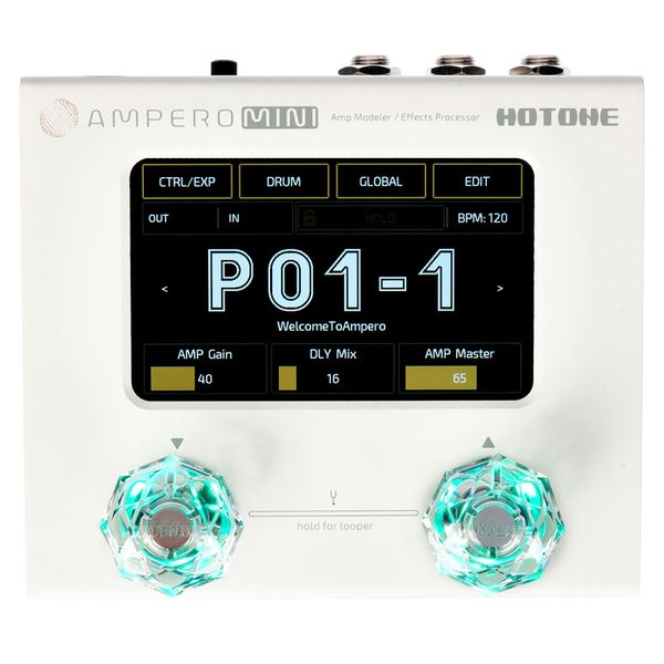 Hotone Ampero Mini Vanilla – Musikhaus Thomann