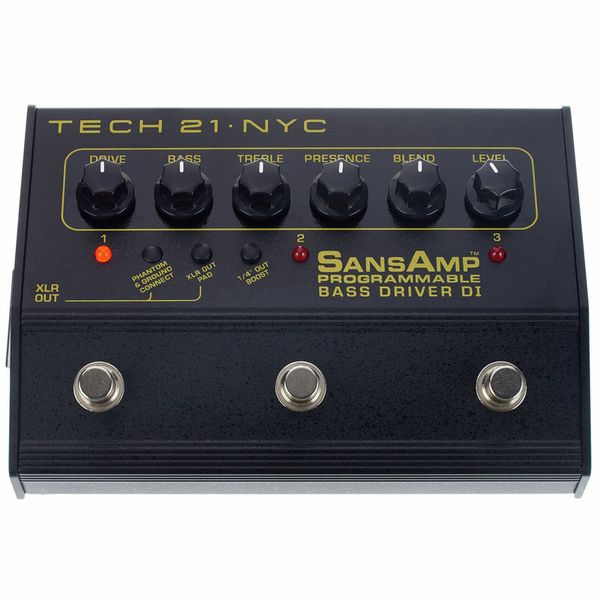 Tech 21 SansAmp Bass Driver D.I. Progr – United States