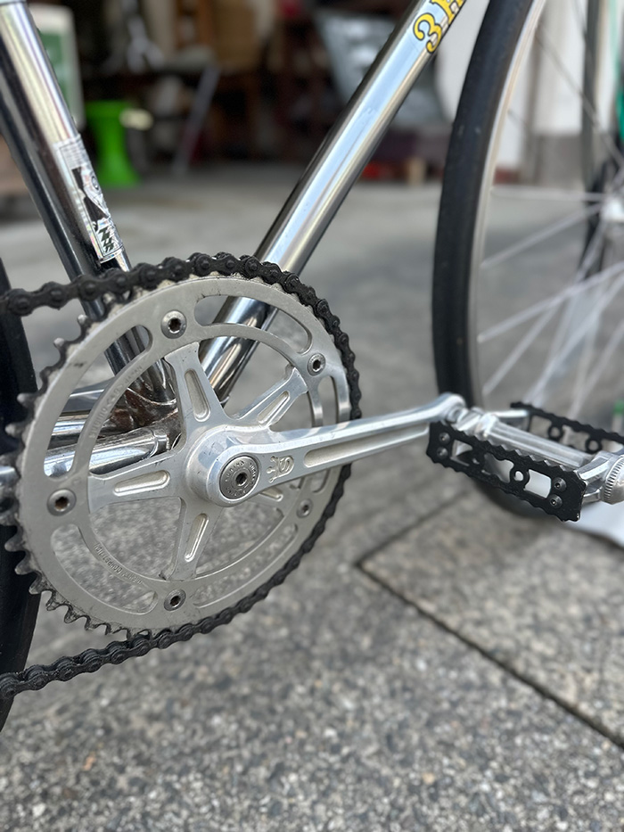 一生の相棒！世界に一台。ノーペダリングでも走る！？ NJS競輪フレーム