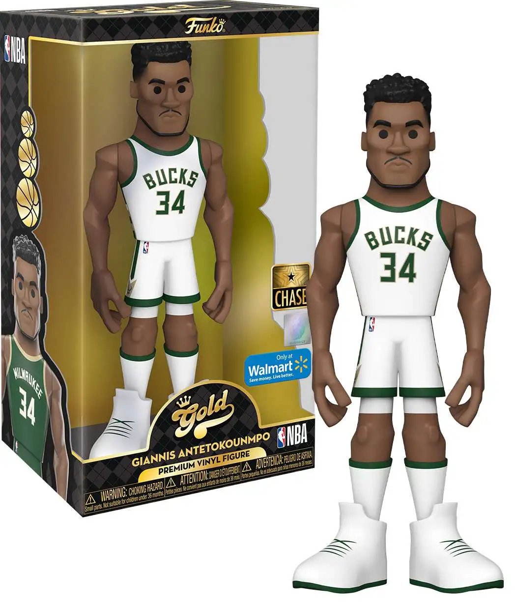 Funko NBA Milwaukee Bucks GOLD Giannis Antetokounmpo Exclusive 12