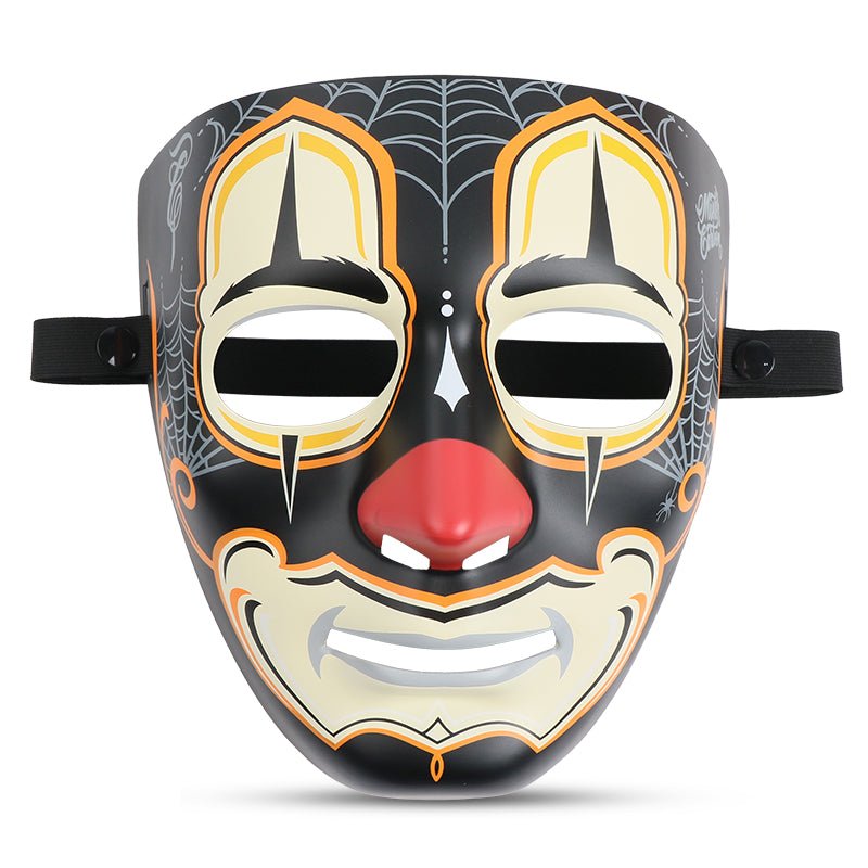 Mister Cartoon Clown Mask - Midnight Web