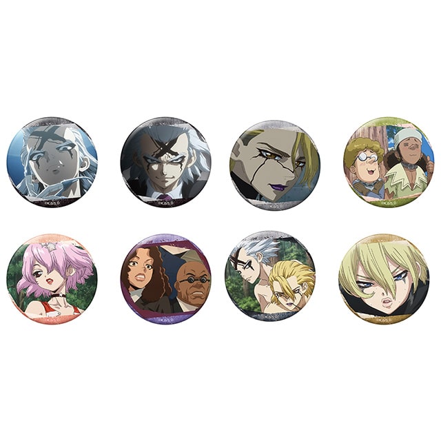 Dr.STONE 場面写 缶バッジ2 Dr.ゼノ34個 Dr.STONE 場面写 缶バッジ2 Dr