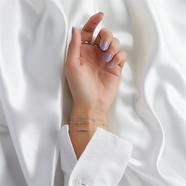 K10ホワイトゴールド ブレスレット | 110926133204 | 【公式】4