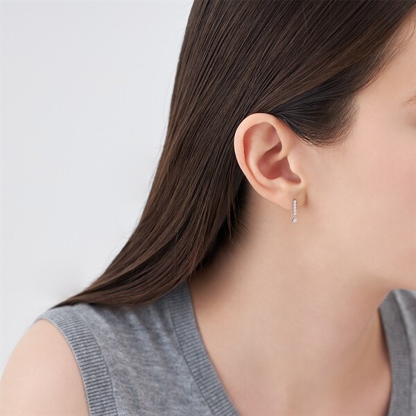 K10ホワイトゴールド ピアス | 112446753204 | 【公式】4℃ジュエリー