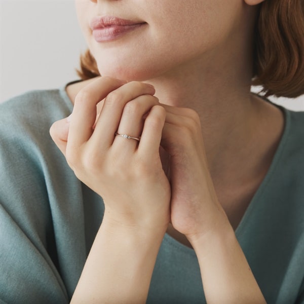 プラチナ リング | 151843145003 | 【公式】Canal4℃ (カナルヨンドシー)