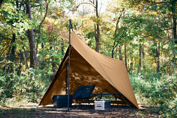 DIAFORT TC Solo Tent Sand (Military-Style Pop-up Tent) - TOKYO