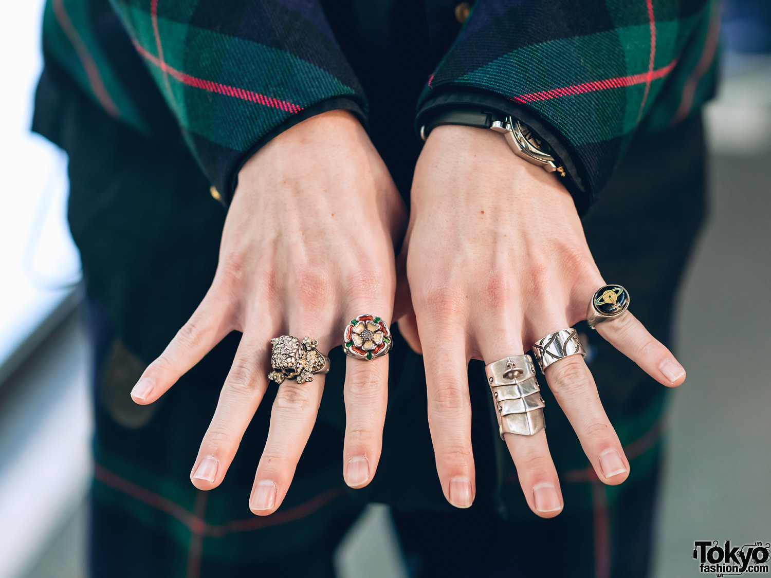 Vivienne Westwood Multiple Knuckle Rings – Tokyo Fashion